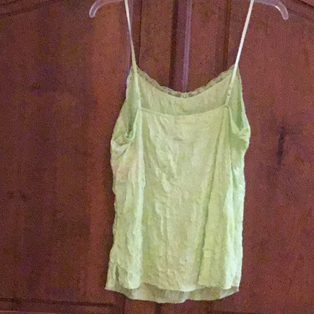 Sexy Lace, Lime and Beads Camisole Top - Junior  L, NWT - Picture 8 of 11